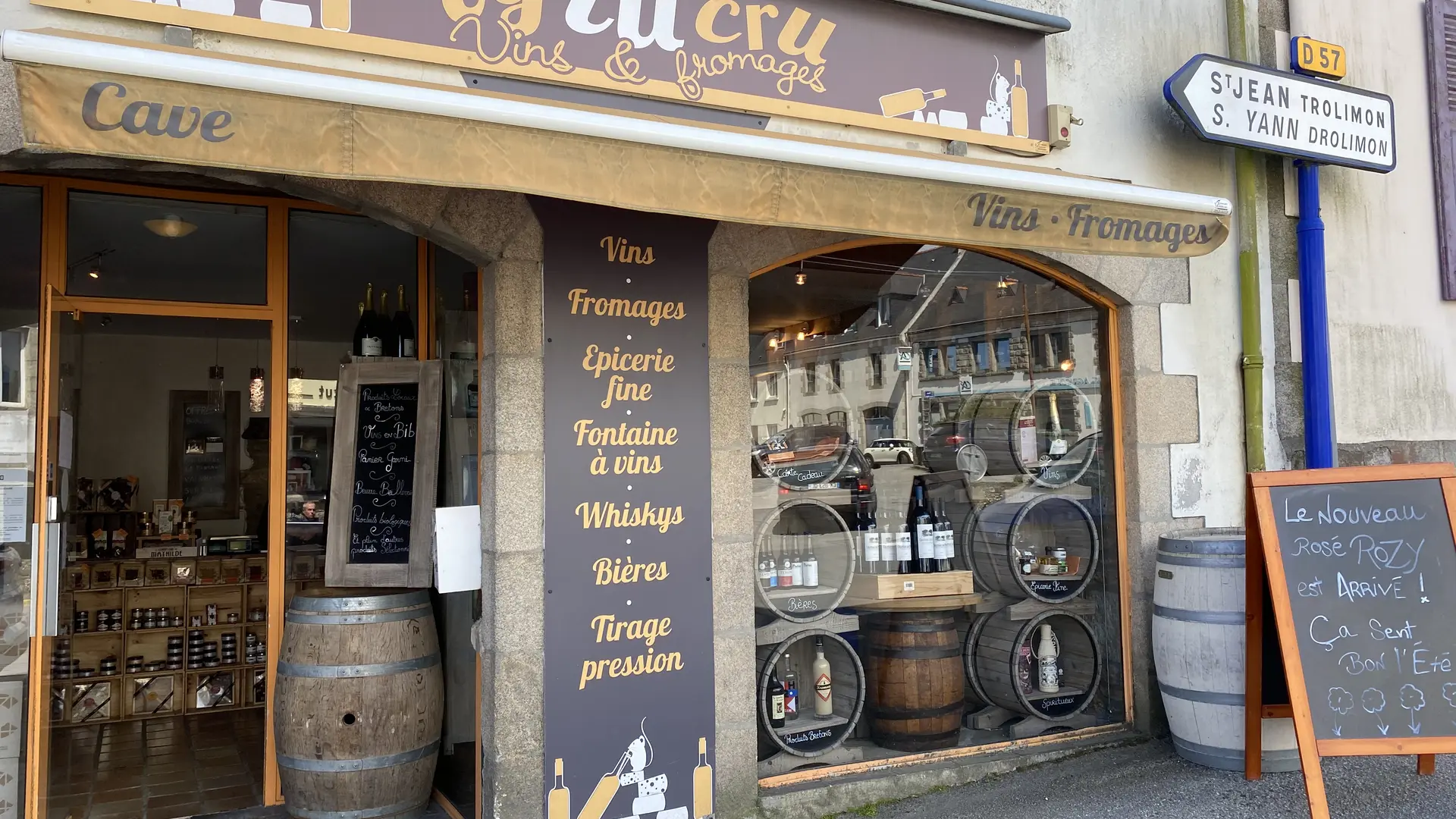 Ty Lu Cru, Caviste et fromages