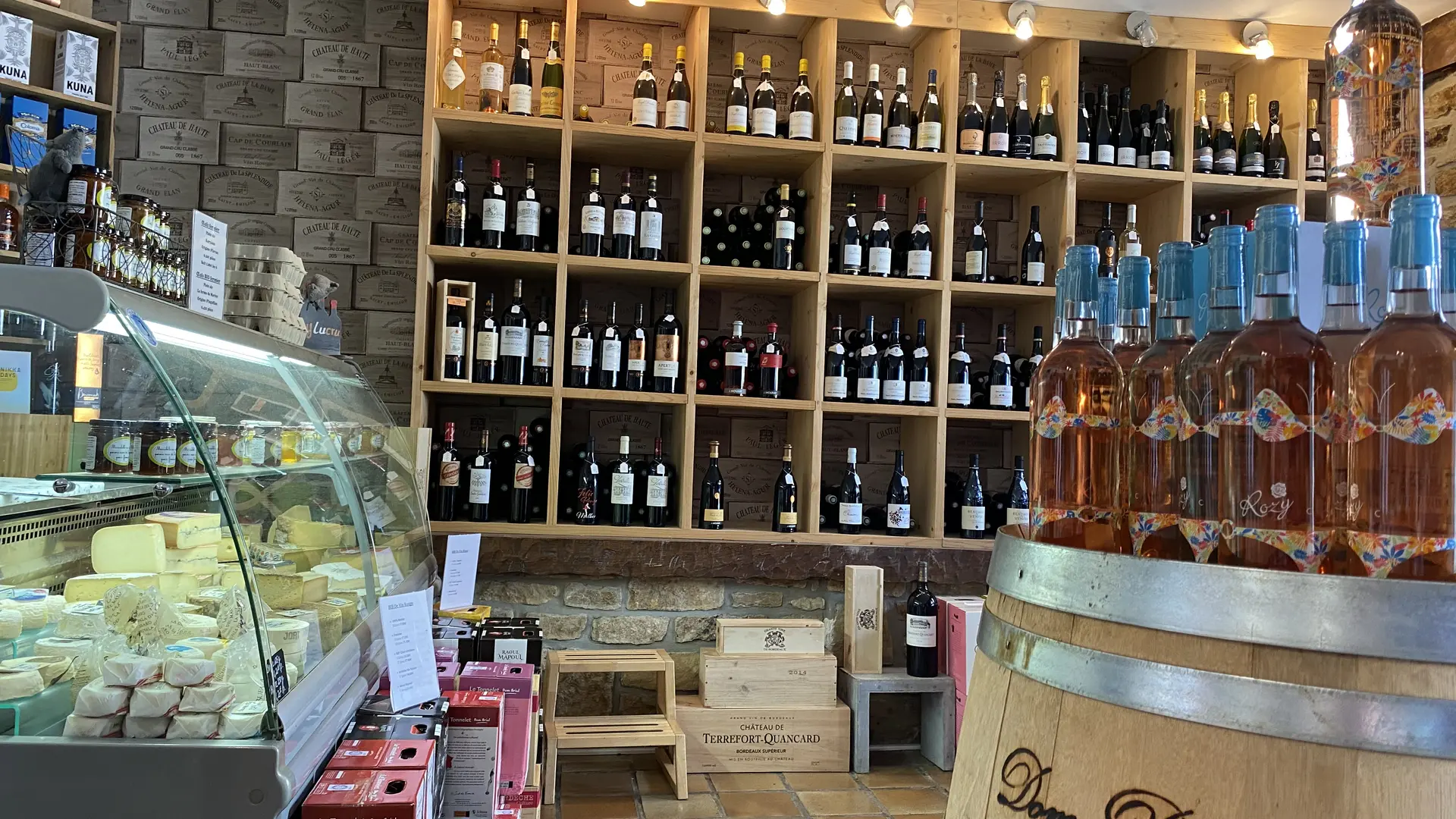 Ty Lu Cru, Caviste et fromages