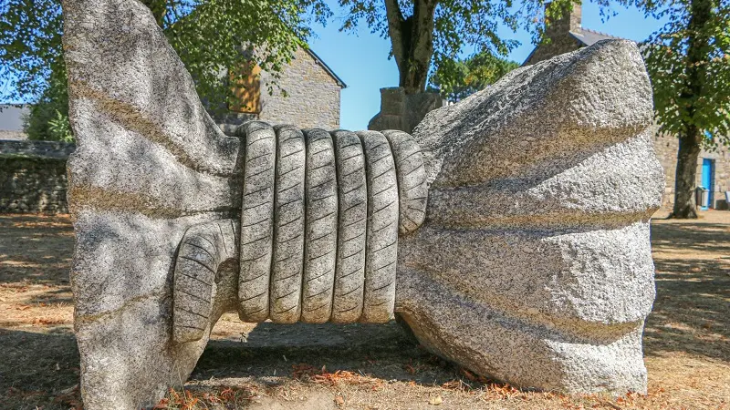 Jardin de granit - Lanhélin - Mesnil-Roc'h