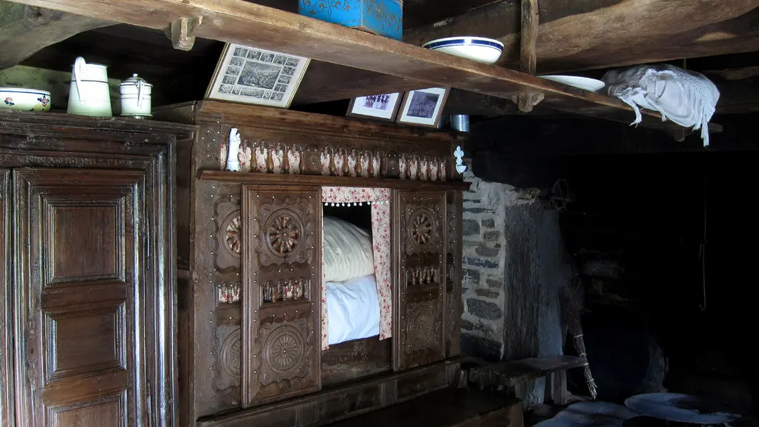 L'intérieur de la Maison Cornec