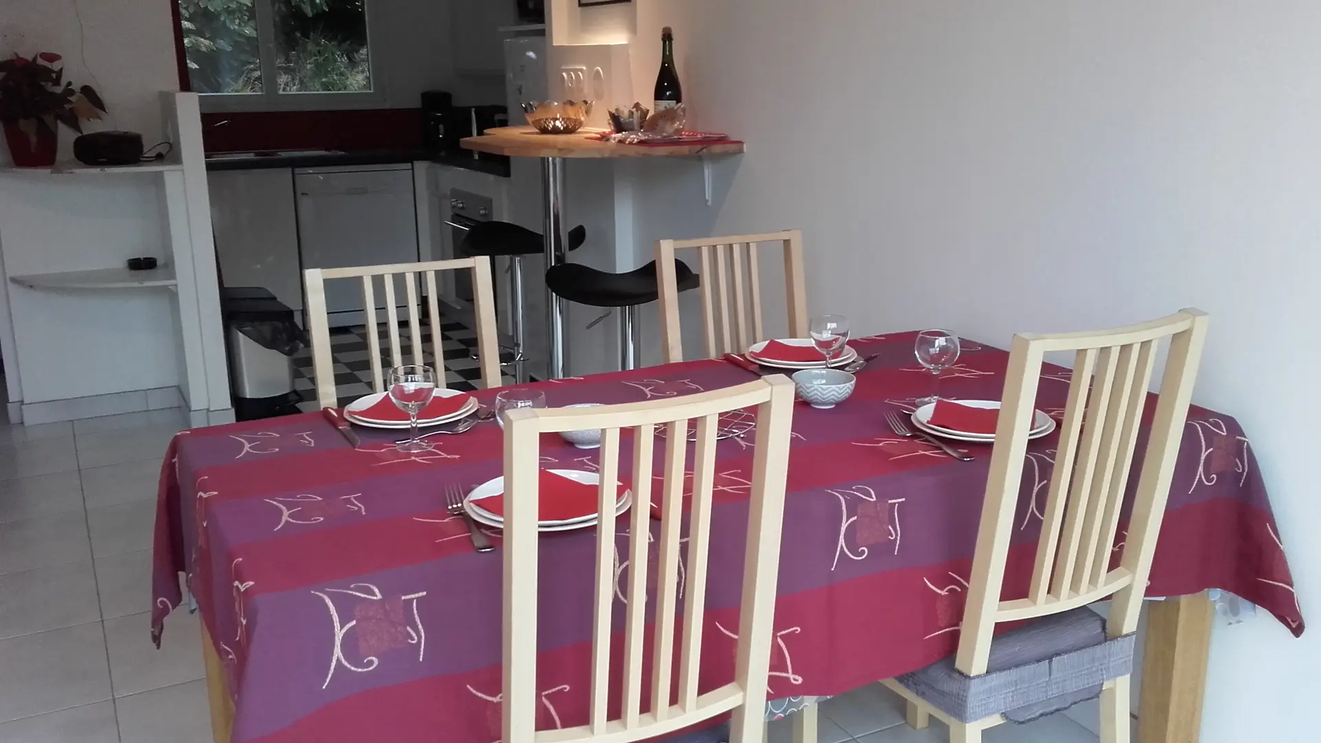 Cuisine-salle à manger