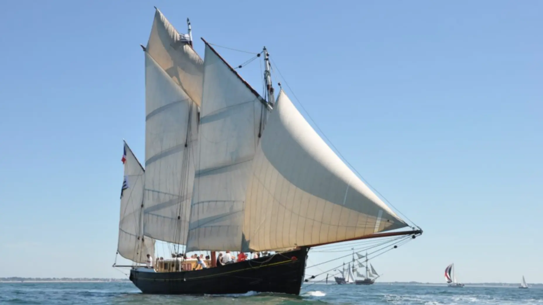 Croisière maritime - Concarneau - Voilier Corentin - Lougre - 1