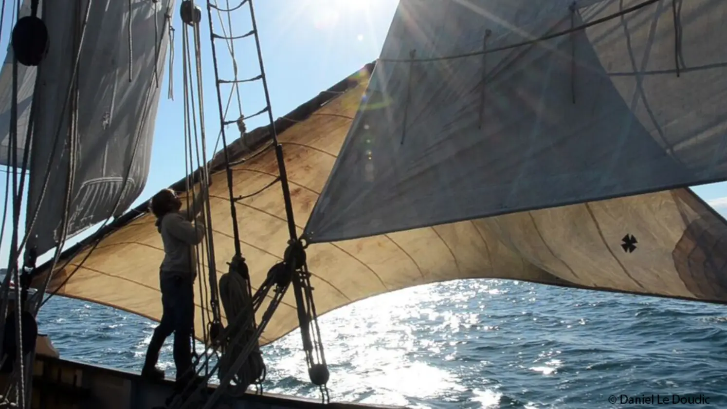 Croisière maritime - Concarneau - Voilier Corentin - Lougre - 3