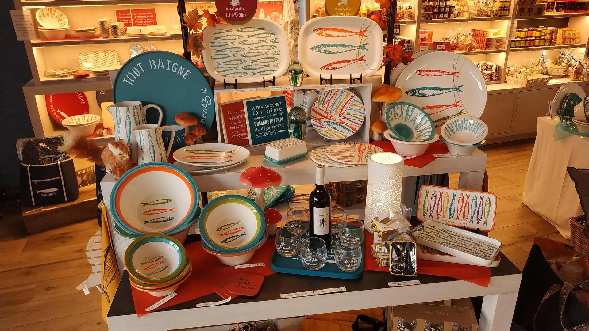 La maison de la sardine à Douarnenez conserverie boutique