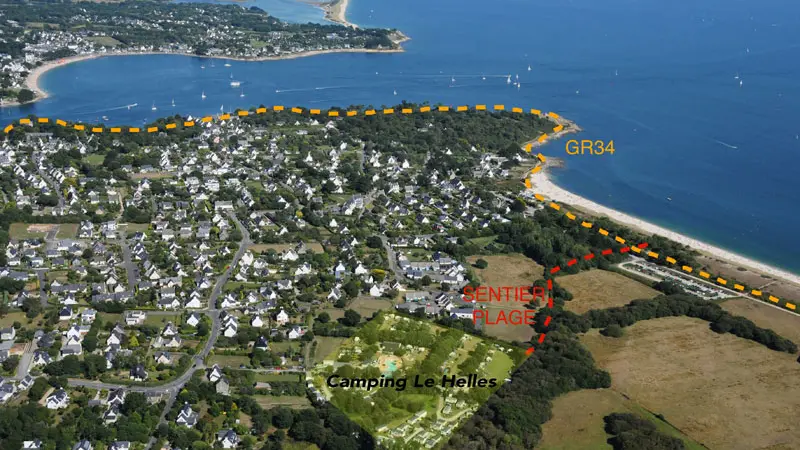 Camping Le Helles - Combrit - Sainte-marine - Pays Bigouden - Bigoudenjoy