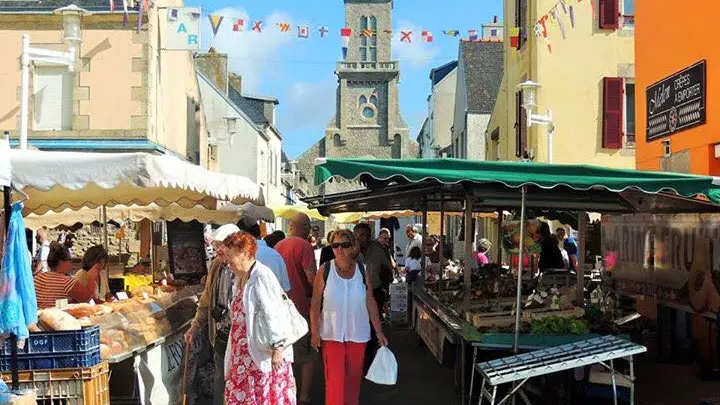 Le marché du Guilvinec