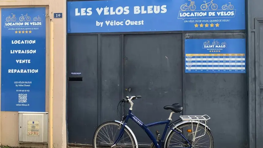 Les Vélos Bleus by Véloc'Ouest - St Malo