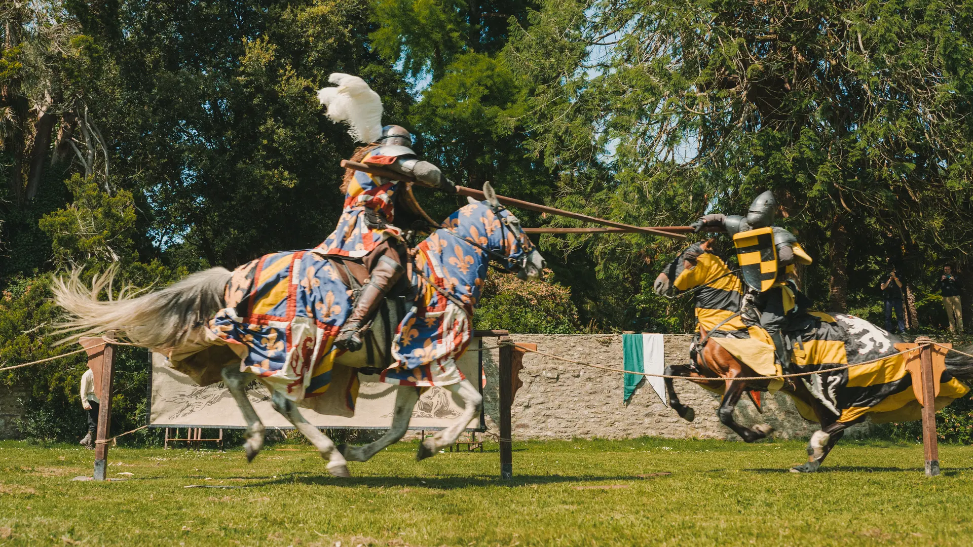 Spectacle de chevalerie