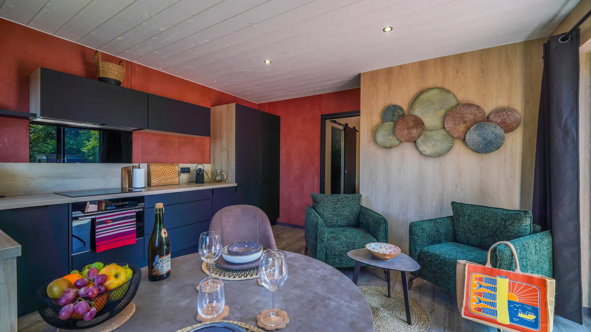 Lodge Exotique salon séjour