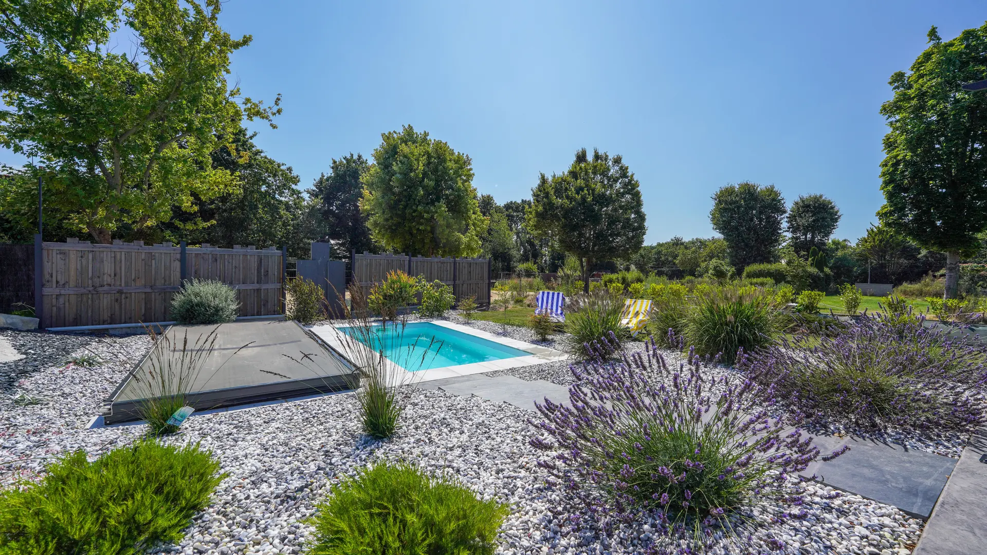 Lodge Mer jardin
