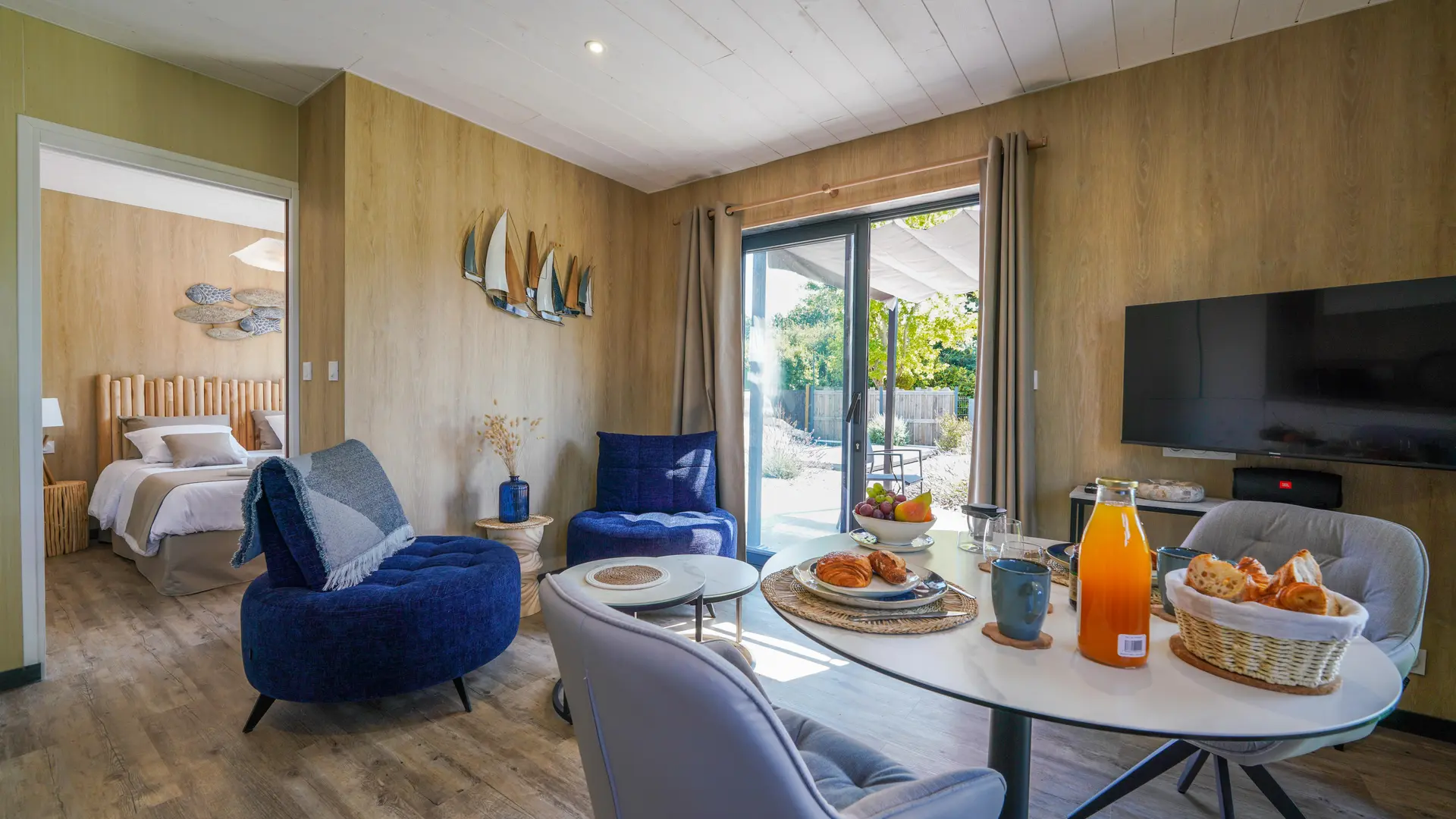 Lodge Mer séjour salon
