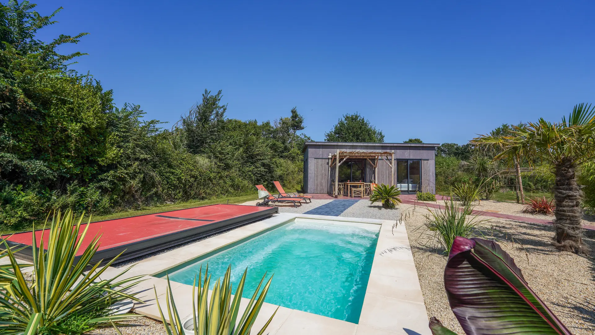 Lodge Oriental jardin