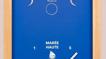 Les pieds dans l'eau-horloge des marées-Saint-Sulliac