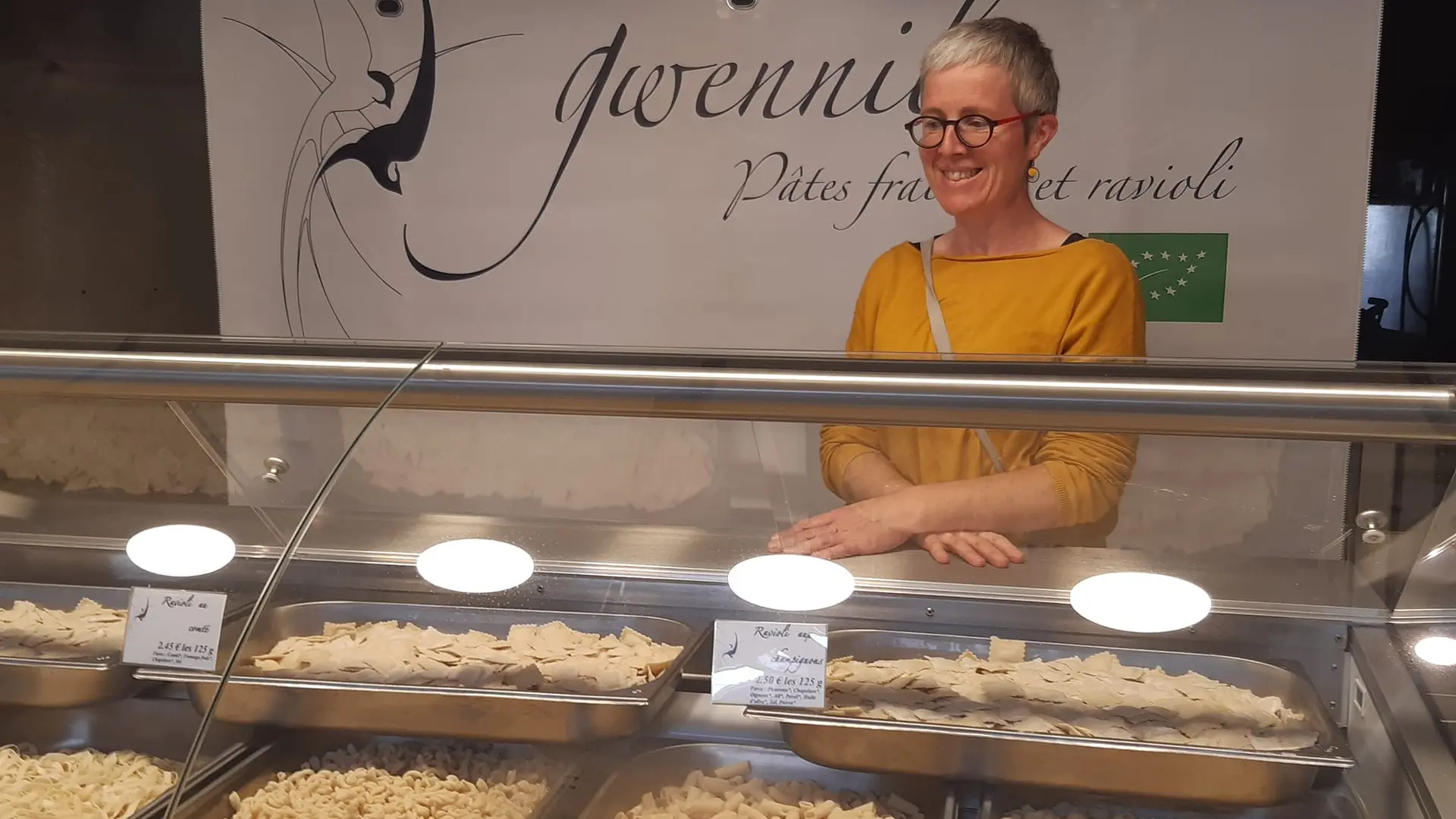 Marché paysan à la ferme du wern - pâtes