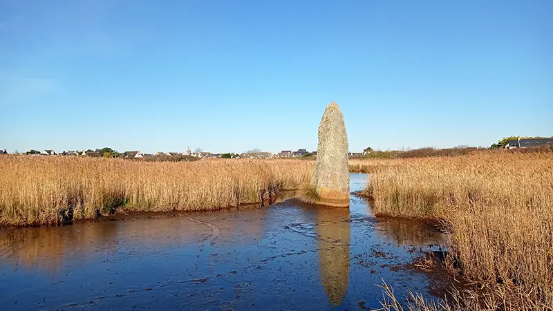 Menhir de Léhan - Treffiagat - Pays bigouden sud