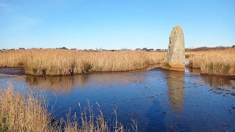 Menhir de Léhan - Treffiagat - Pays bigouden sud