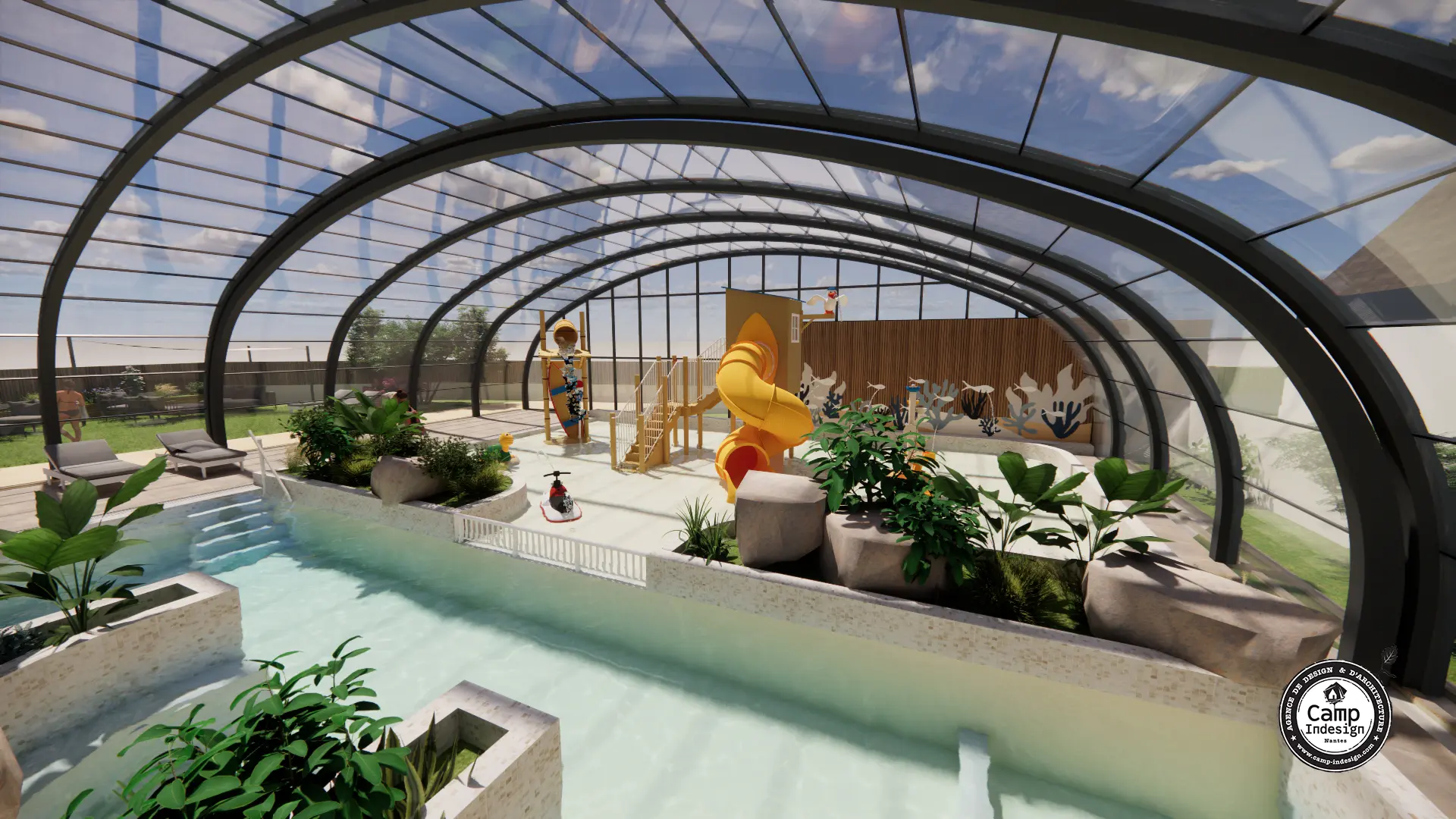 Camping La Mer Blanche 4*