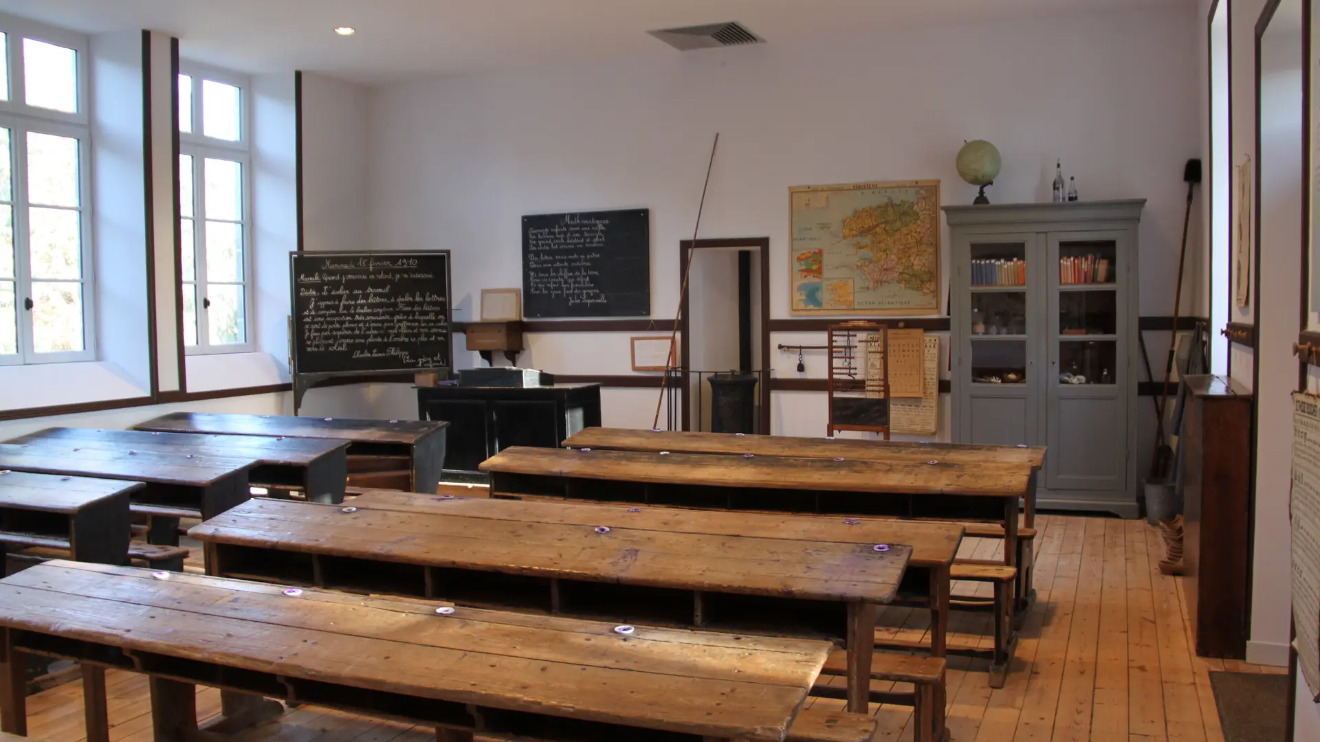 Musée école rurale -Photo classe 1910 par M.Grall- GUIDE 2018