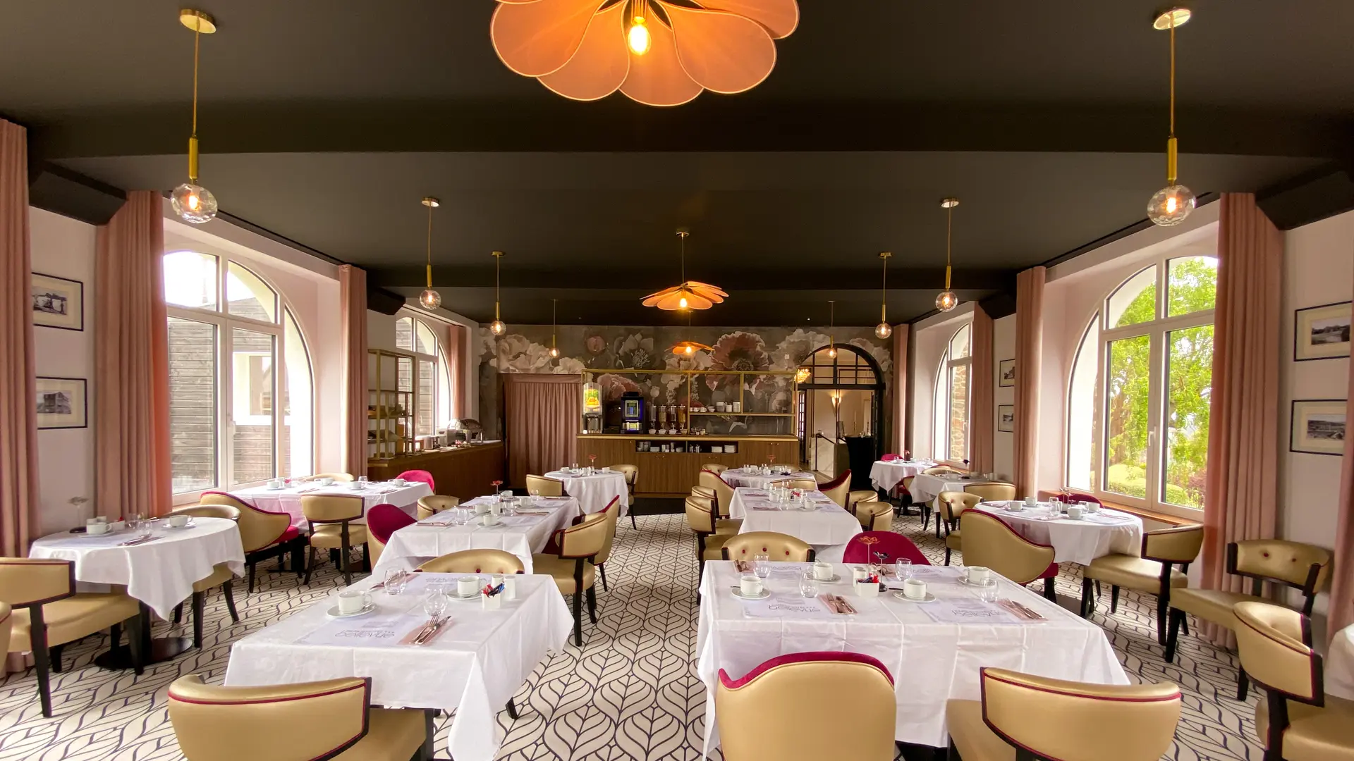 Notre salle de petit déjeuner