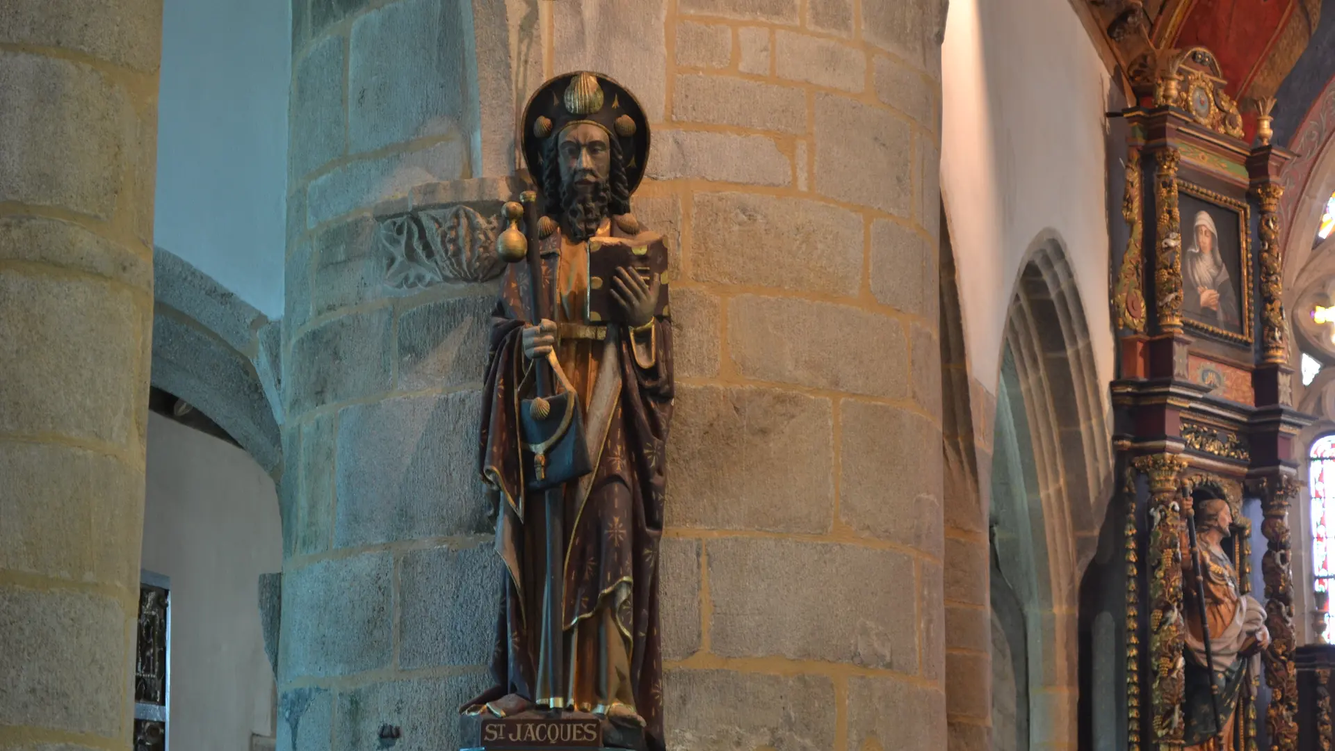 Eglise de Saint Jacques à Pouldavid (Douarnenez)