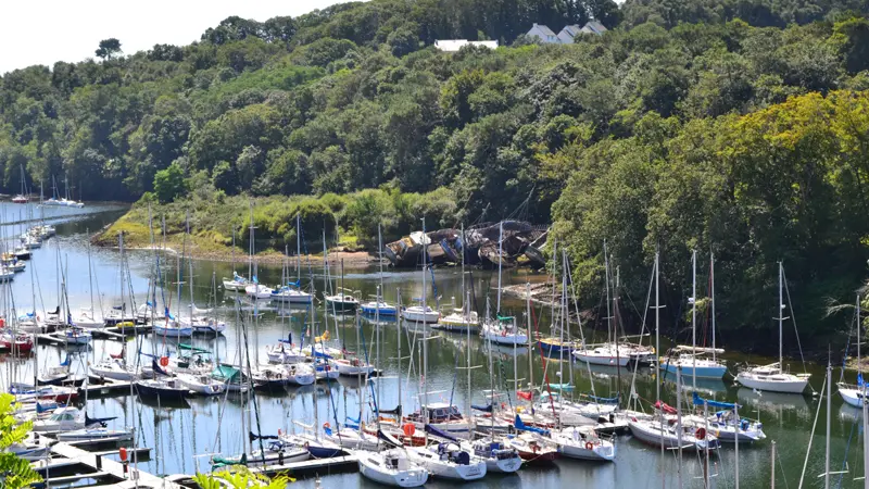Port Rhu depuis le pont