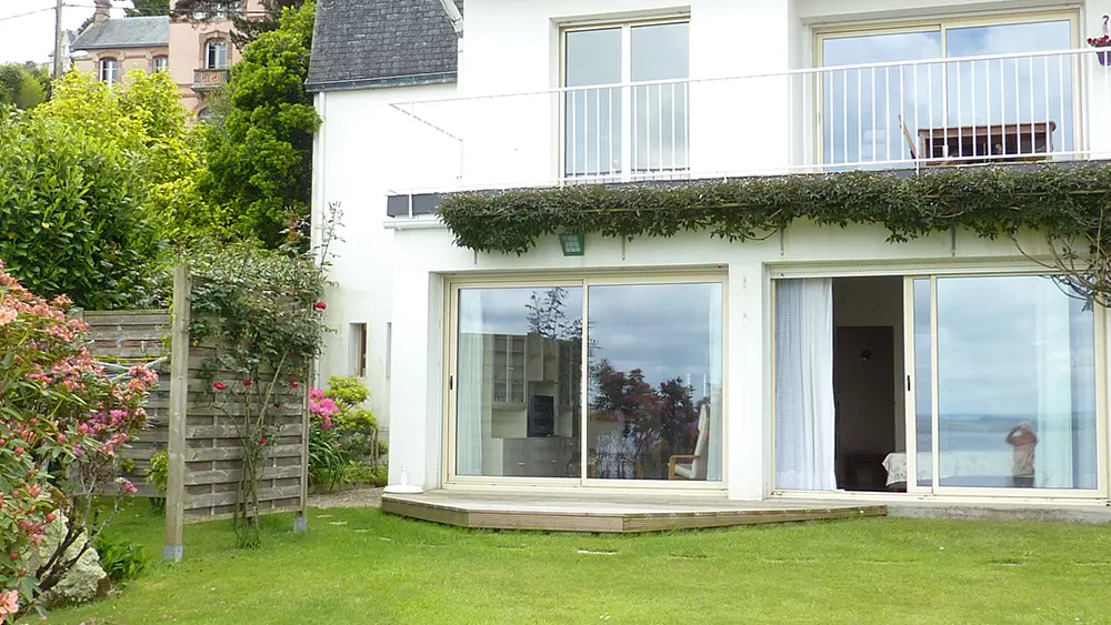 Façade appartement vu du jardin