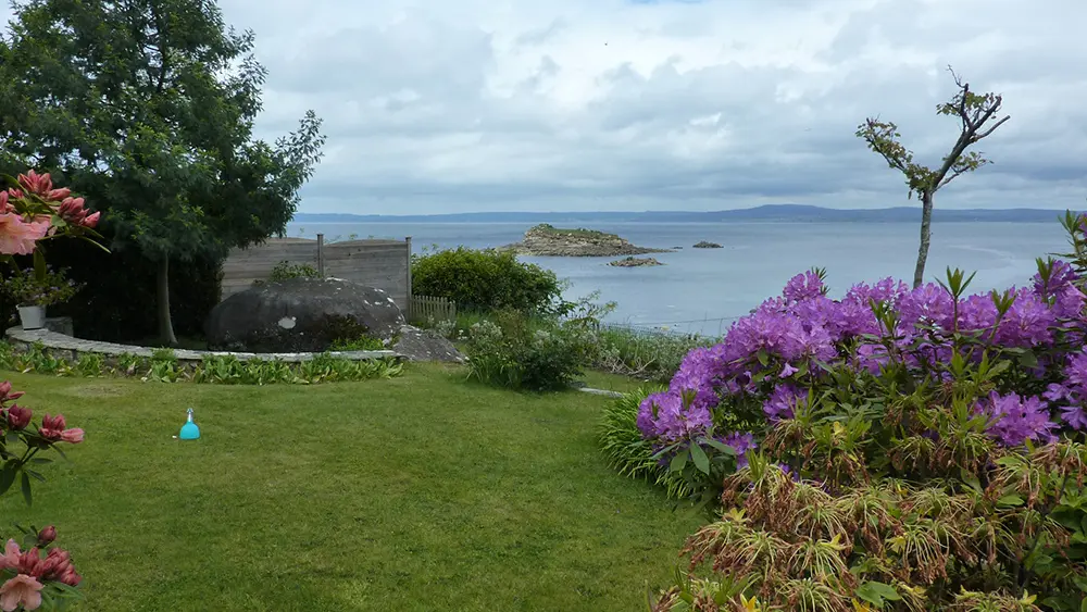 Jardin et mer