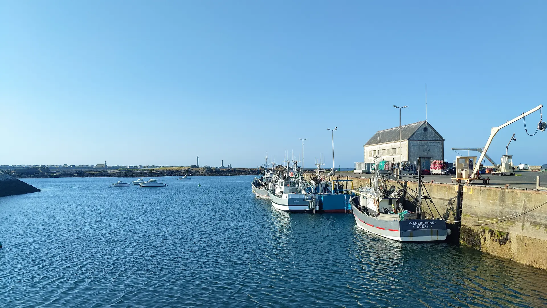 Port de pêche de Saint-Guénolé Pays Bigouden sud
