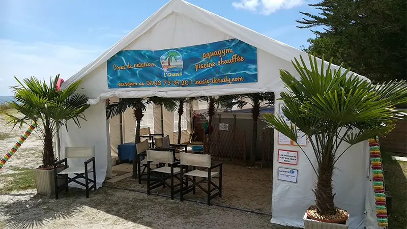 Piscine-L'Oasis-Ile-Tudy- Pays Bigouden - Bigoudenjoy