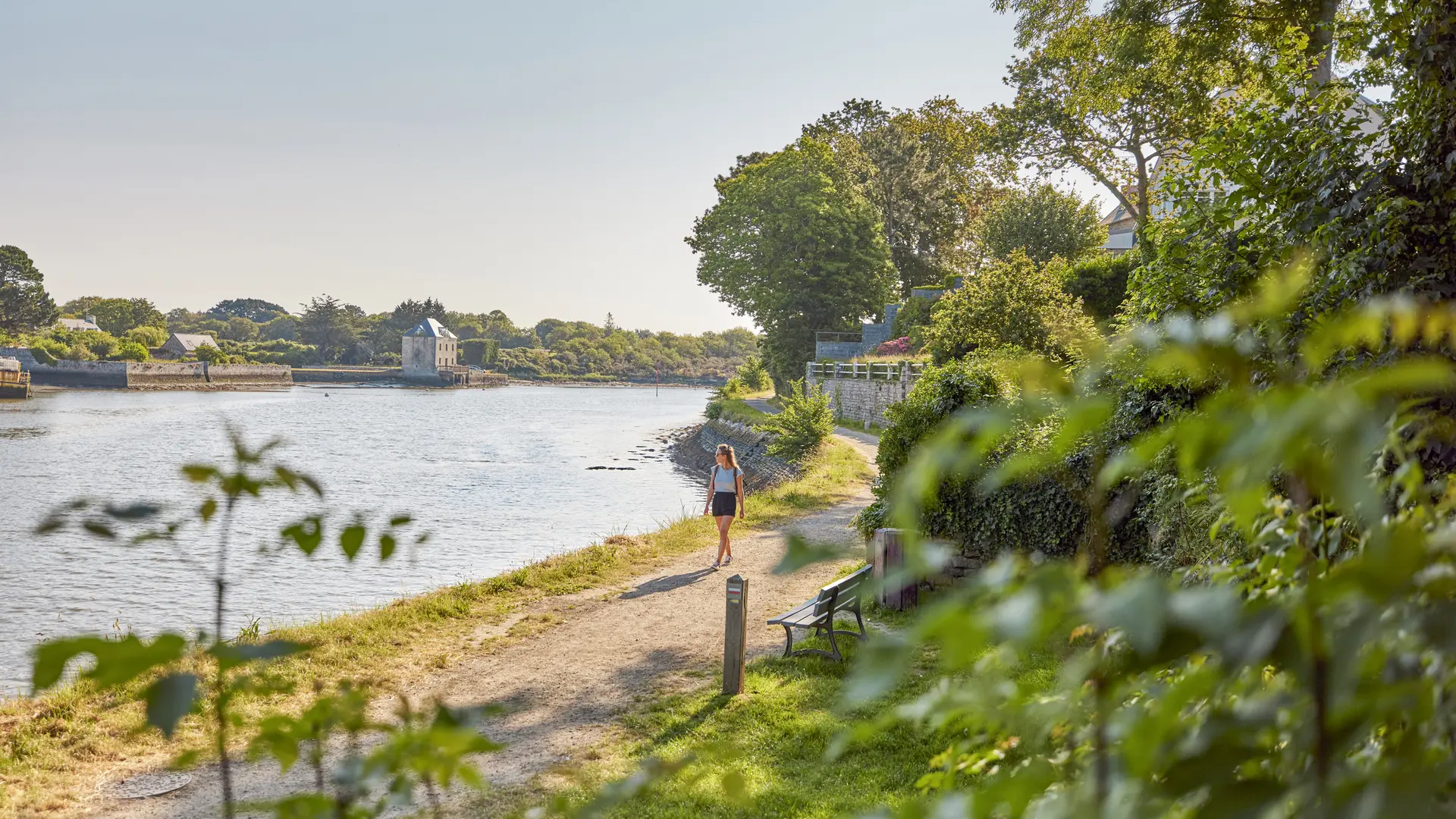 Balade accessible - Le long du chemin de halage - Pont-l'Abbé - Pays bigouden