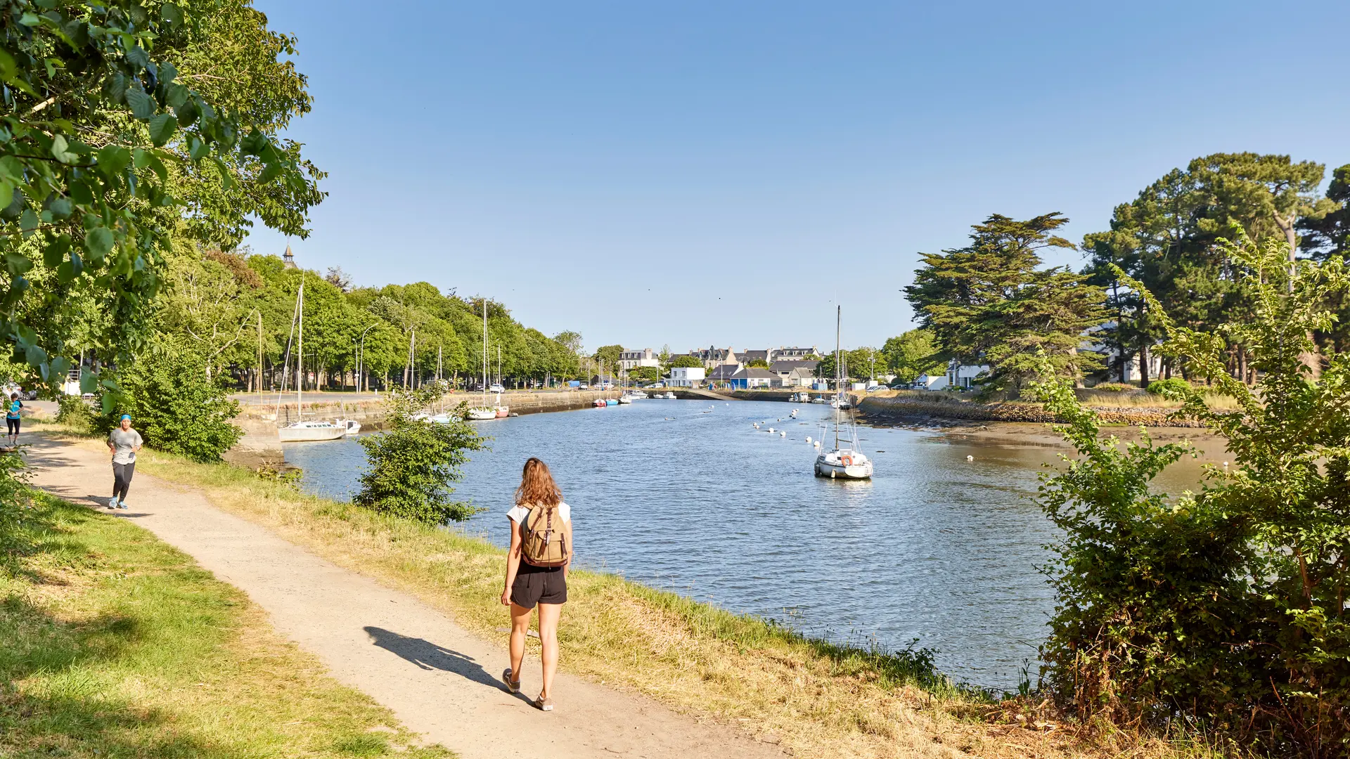 Balade accessible - Le long du chemin de halage - Pont-l'Abbé - Pays bigouden
