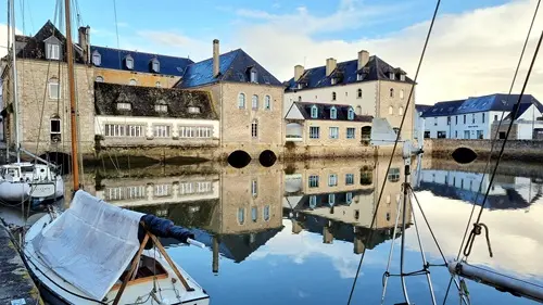 Pont l'abbé - Rivière - Pont habité - Automne - septembre 2023 - S Peuziat (2)