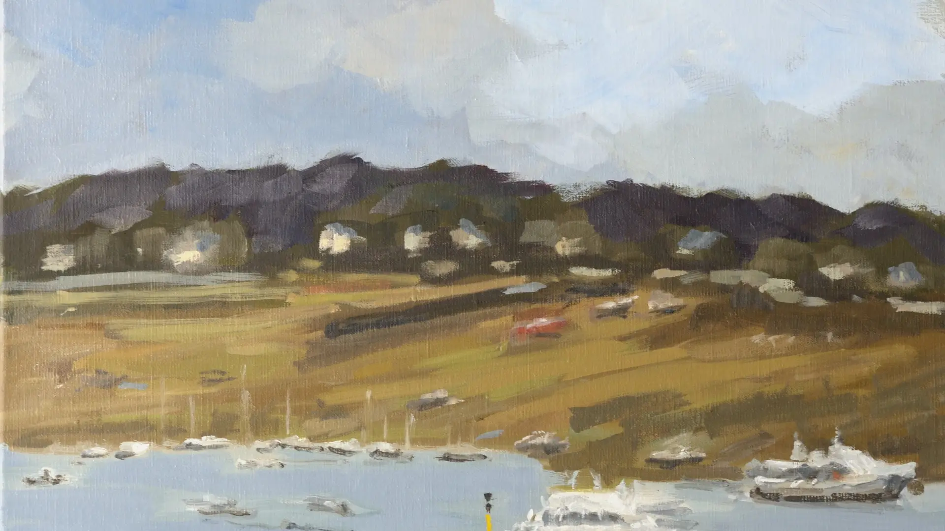 Ploumanac'h, Perros-Guirec, Cale de Ty Ru 174-3 , 73x54cm