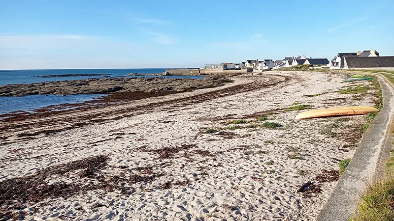 Plage de Pors treillen - Treffiagat -Pays bigouden sud