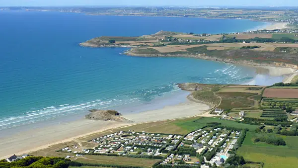 Camping Plage du tréguer près de Douarnenez