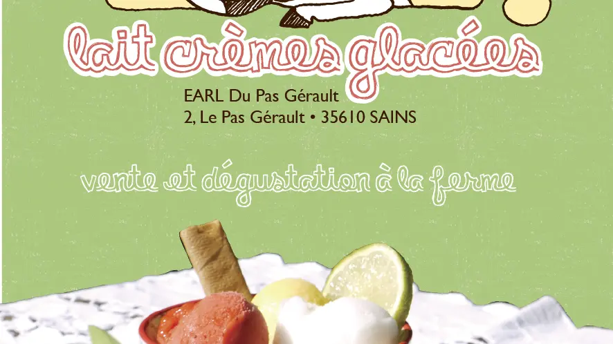 Lait crèmes glacées - Sains