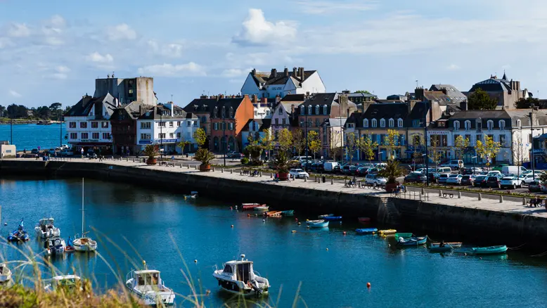 Vue depuis les remparts de la Ville Close