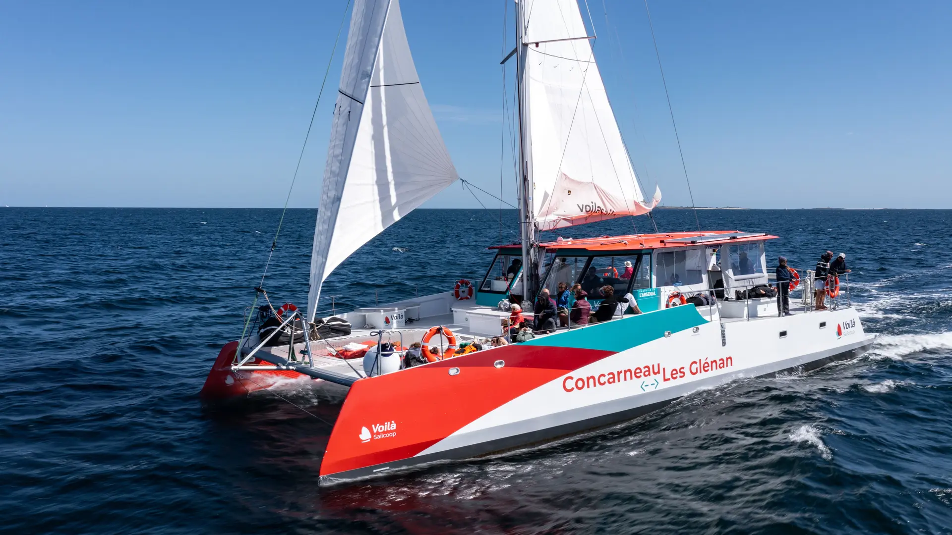 SAILCOOP - île des Glénan - Croisières de Concarneau à Pont-Aven 8