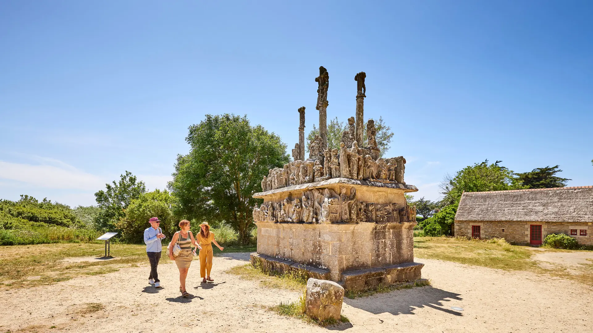 Calvaire de Tronoën à Saint-Jean Trolimon