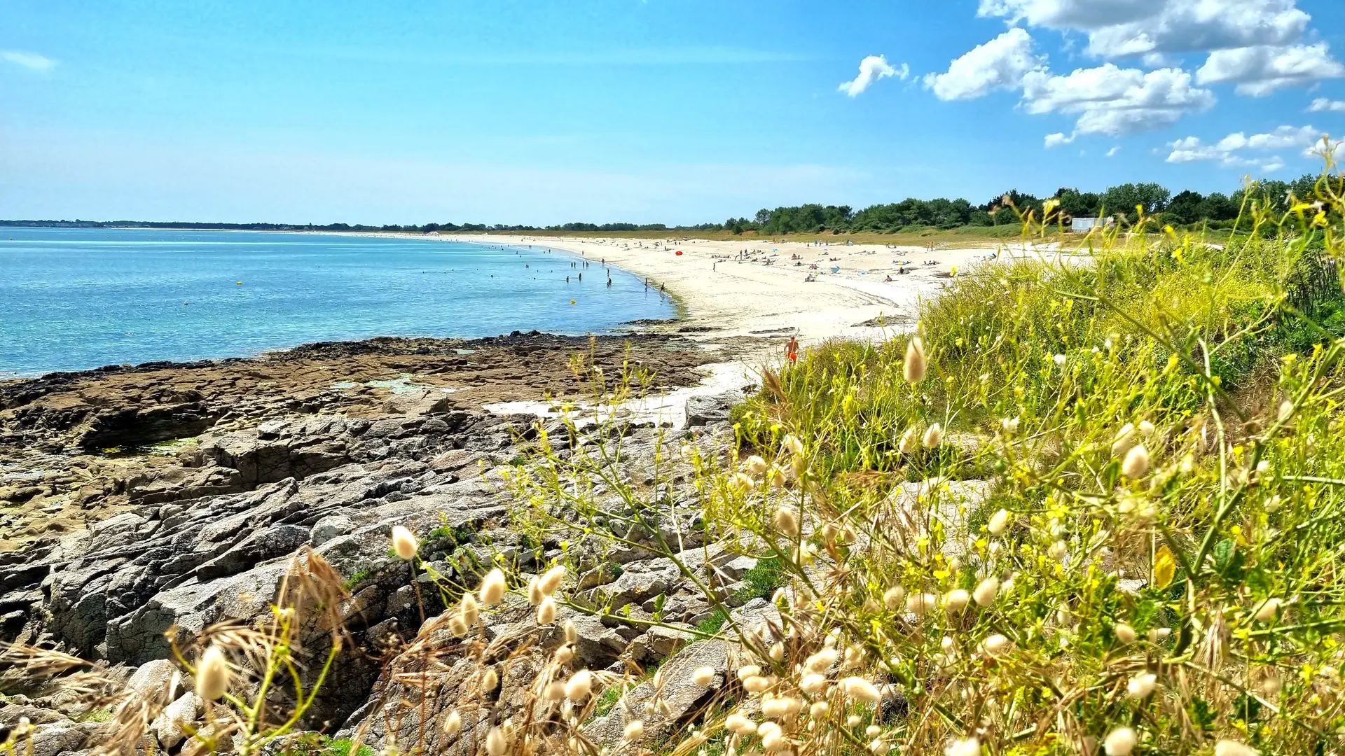 Plage de Pen Morvan - Combrit Sainte-Marine - Pays bigouden