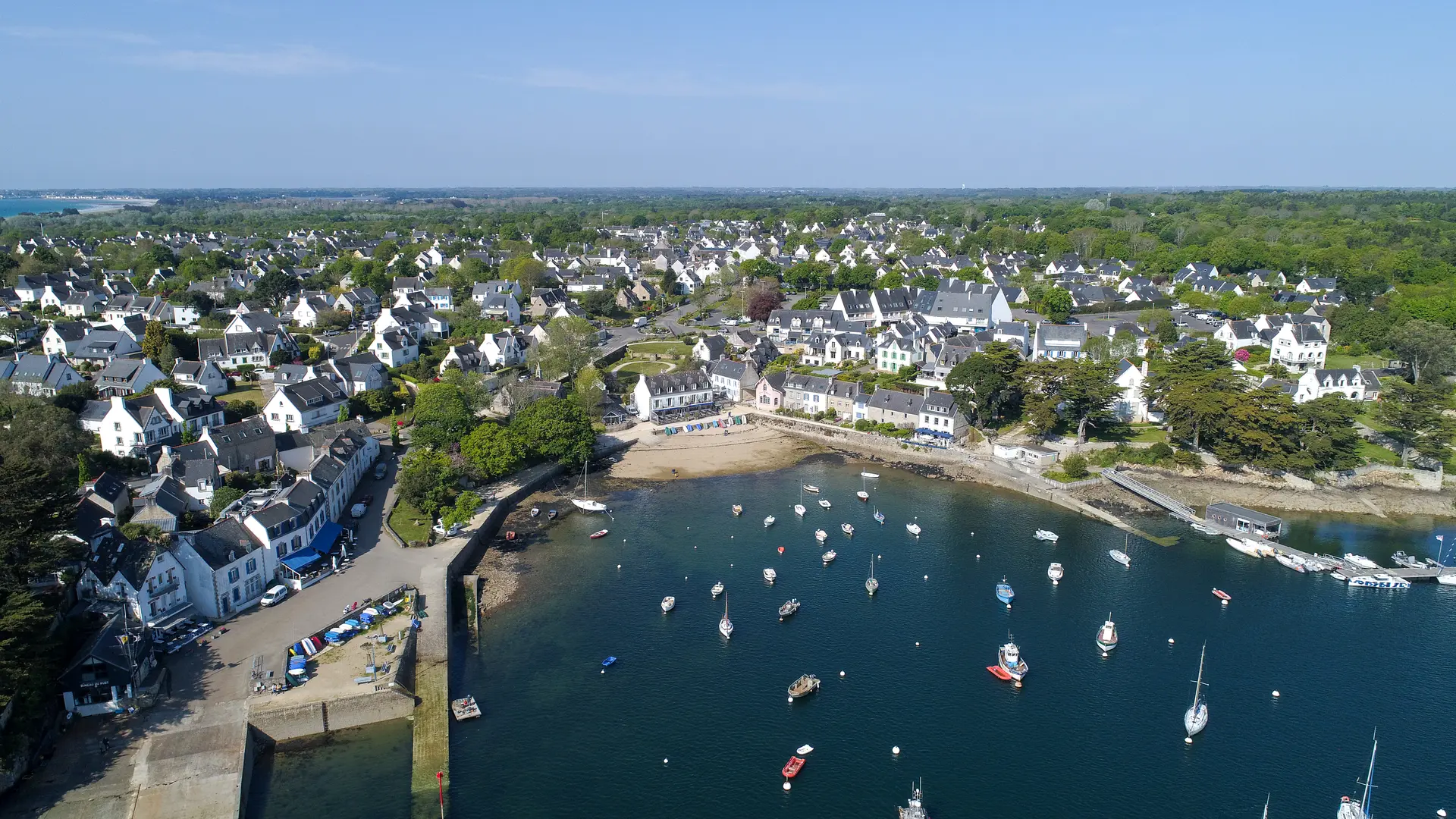 Sainte-Marine - port - plaisance - pays bigouden - bigoudenjoy