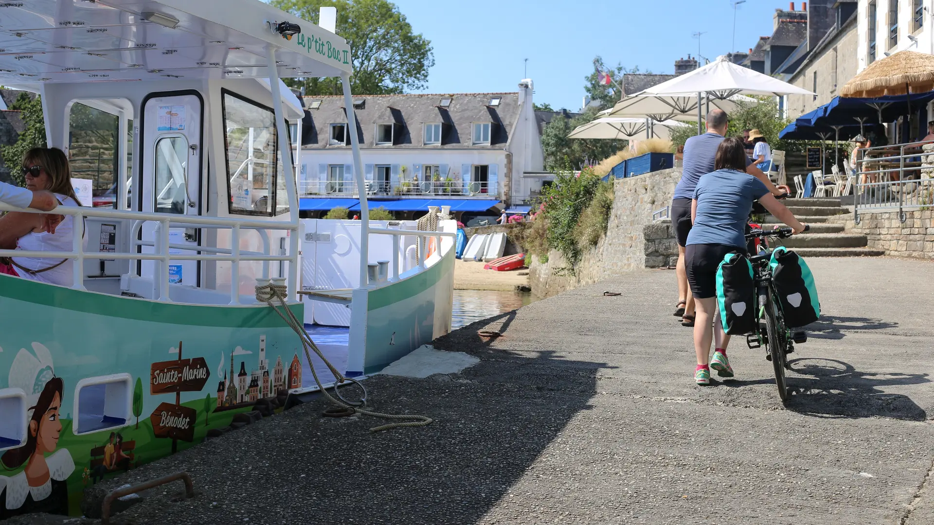 Véloroute n°45 La littorale - Pont-l'Abbé - Sainte-Marine