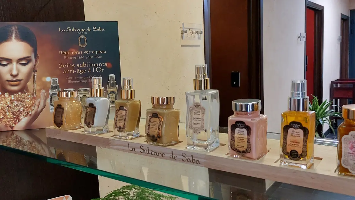 Spa sandaya - Produits Sultane de Saba