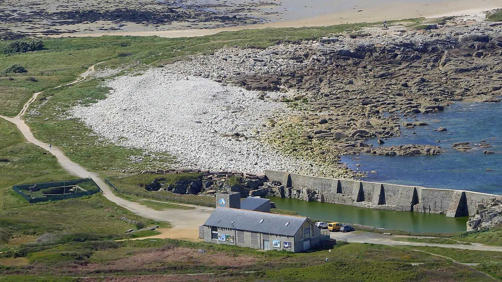 Station LPO vue du ciel