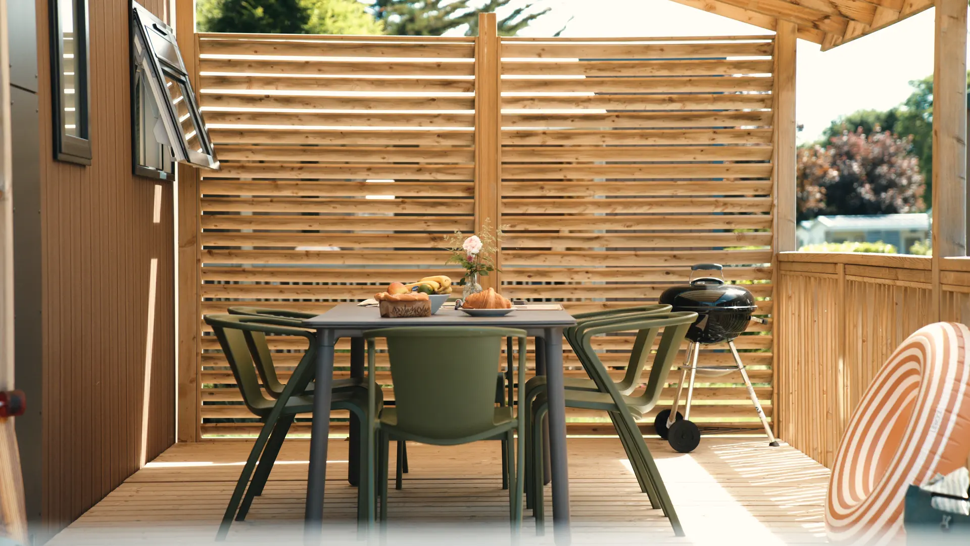 Terrasse Cottage Taos Mousterlin