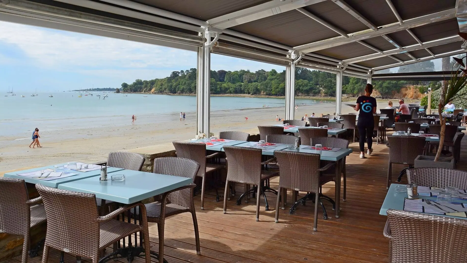 Terrasse des Pieds dans l'eau