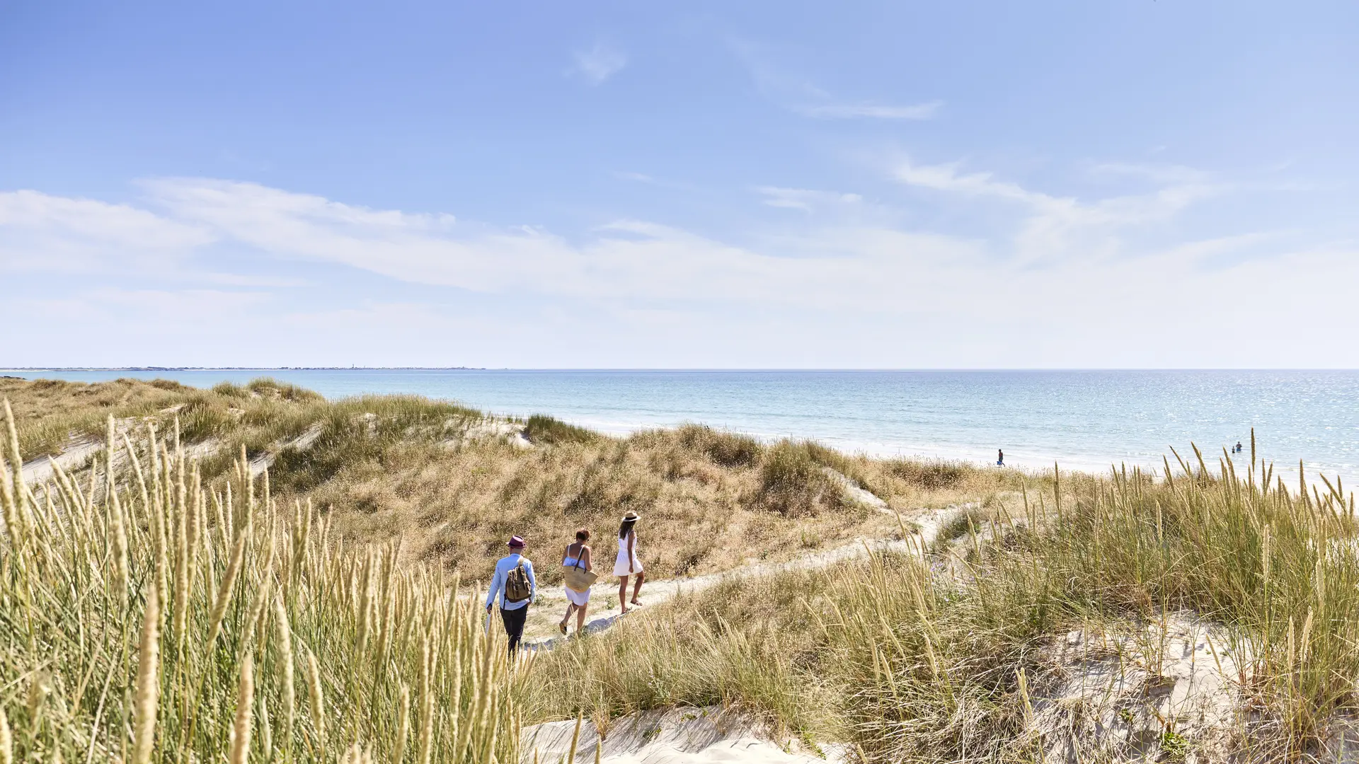 Liaison bourg-plage de Kermabec - Tréguennec - Pays bigouden