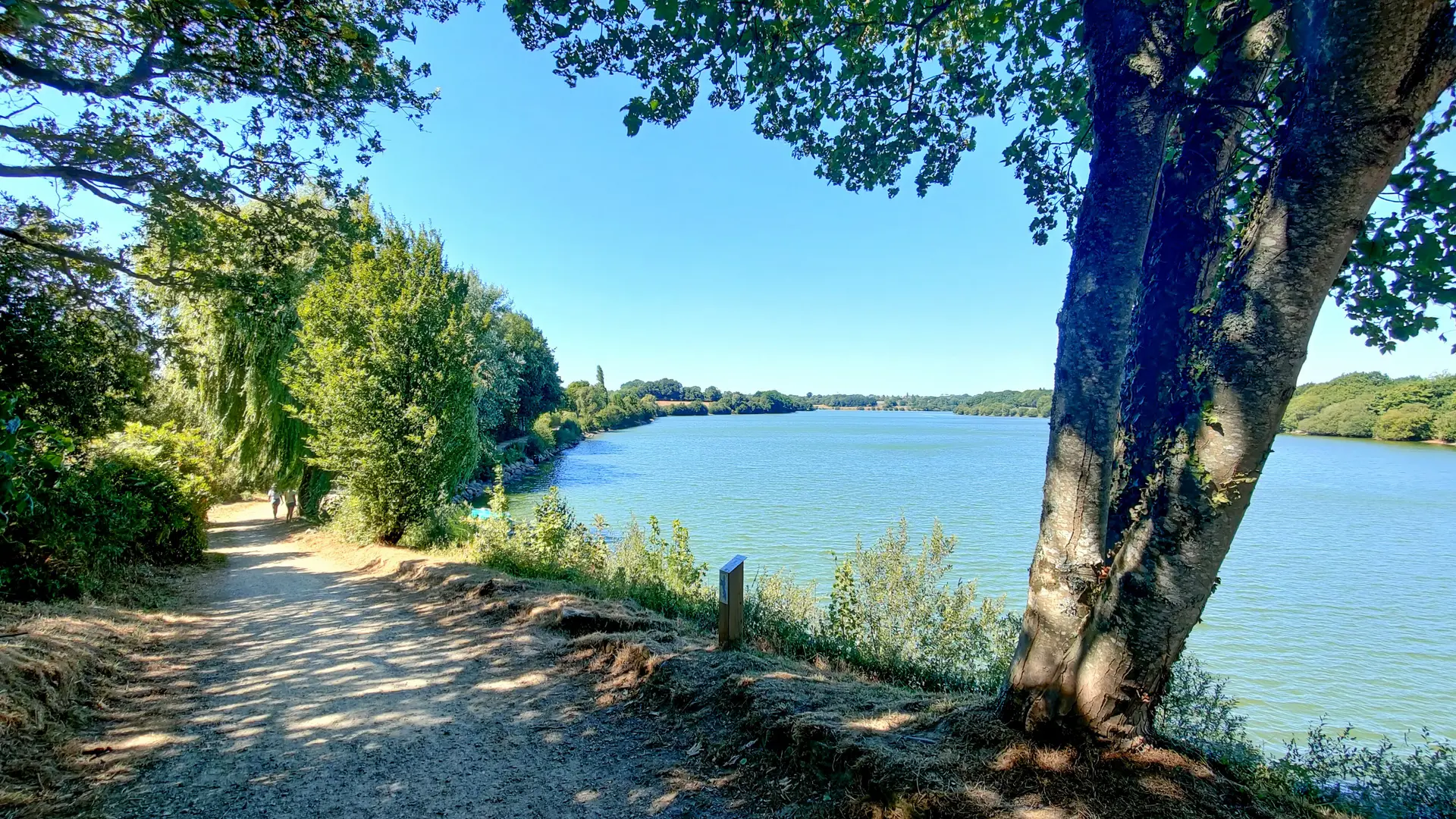Etang du moulin neuf - Boucle VTT du moulin neuf - Tréméoc - Pays Bigouden