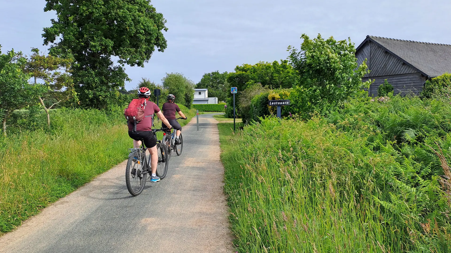 Itinéraire cyclable du Train Birinik n°2902 - Pont-l'Abbé - Saint-Guénolé