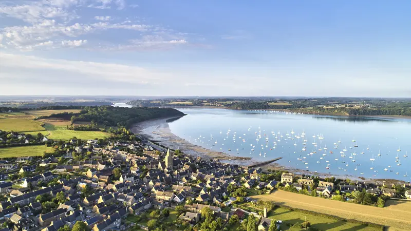 Vue aérienne -Saint-Suliac - ©ALamoureux